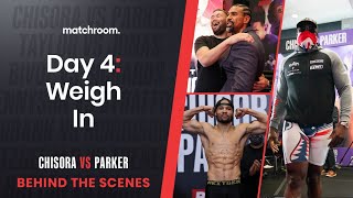 Fight Week Day 4 Chisora vs Parker  Weigh In Behind The Scenes [upl. by Mis]