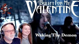 Bullet For My Valentine  Waking The Demon  DAD amp DAUGHTER REACTION [upl. by Mcleroy]