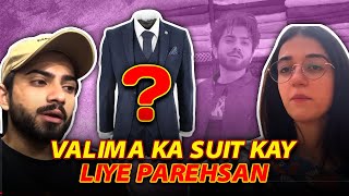 Valima Ka Suit kay Liye Parehsan  ZARAIB  Laraib Khalid  Zarnab Fatima [upl. by Otrebmuh]