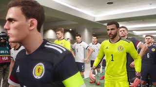 PES 2021 Gameplay  Scotland vs Northern Ireland  Friendly International  2024 [upl. by Myrwyn920]