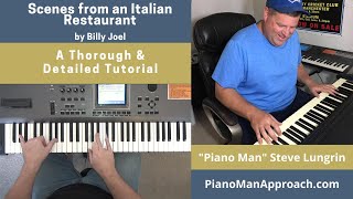 Scenes from an Italian Restaurant Billy Joel Free Tutorial [upl. by Crist]