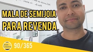 Montar uma mala de Semijoias para revender 90365 [upl. by Annahvas]