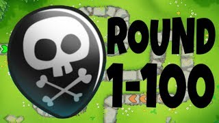 Bloons Tower Defense 6 Apopalypse Mode ROUND 1100 [upl. by Rico]