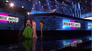 Nicki Minaj wins best hip hop album AMA Full Video Good Quality2011 [upl. by Aduhey]