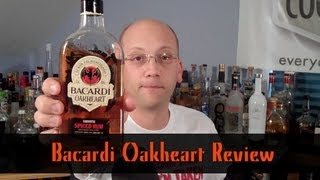 Review Bacardi Oakheart Spiced Rum [upl. by Aisnetroh]