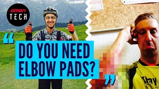 Should I Wear Elbow Pads For Mountain Biking  AskGMBNTech [upl. by Htebharas226]