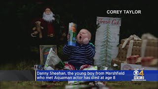 Danny Sheehan Young Marshfield Boy With Love For Aquaman Dies After Battle With Cancer [upl. by Debbie931]