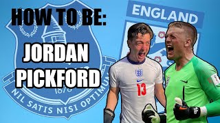 BEING JORDAN PICKFORD IS HARDER THAN IT LOOKS [upl. by Notse]