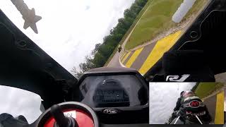 Un tour avec Fabrice Yam R6 sur le circuit de Mirecourt88 23 juin 2024 [upl. by Treblihp340]