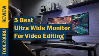 Best Ultra Wide Monitor For Video Editing In 2024 [upl. by Schenck]