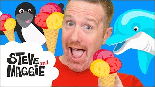 Ice Cream Islands for Kids with Steve and Maggie  More  Magic Stories for Kids  Wow English TV [upl. by Adamsun]