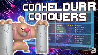 CONKELDURR Punches His Way Through Regulation E VGC 2023 [upl. by Nidnarb]