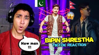 Pakistani Reaction on Nepali Tiktoker  Bipin Shrestha Amazing Tik Tok Videos 2  Maadi Reacts [upl. by Wadell]