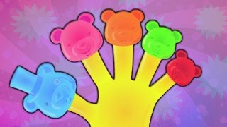 gelatina orsi dito famiglia  filastrocche  Nursery Rhymes For kids  Jelly Bears  Finger Family [upl. by Alyt595]