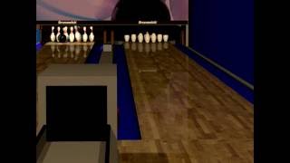 Bowling short animation Cinema 4D [upl. by Adlar]