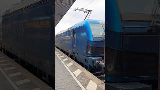 EVBLogistik 192 005 Siemens Smartron mit Containerzug Durchfahrt Fulda Hbf br192 [upl. by Nyrac558]