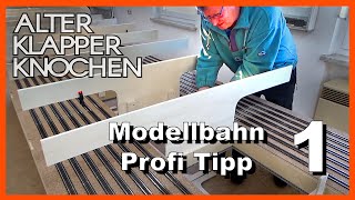 Profi Modellbahn Tipp 1 Unterbau [upl. by Eenal]