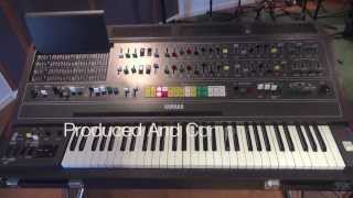 Yamaha CS80 With MIDI Analog Synthesizer [upl. by Rohn]