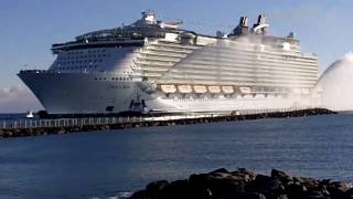 Oasis of the Seas First Arrival at Port Everglades FL [upl. by Nicole]