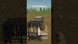 🍂 Bale Bundler 🐏 Farming Simulator 22 [upl. by Cheadle123]