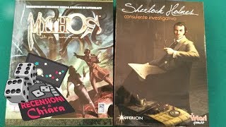 Mythos VS Sherlock Holmes Consulente Investigativo  Recensioni di Chiara giochi da tavolo [upl. by Novar]