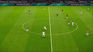 Real Madrid vs AC Milan Efootball Pes 21 Gameplay On PC  Gameplay Part1 [upl. by Enisamoht]