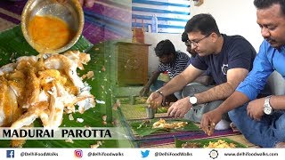 Madurai Food Tour  Madurai PAROTTA  Egg PAAYA  Fishlette Fish Omelette [upl. by Danell]