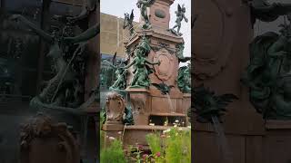 Mende Fountain Mendebrunnen Leipzig germany [upl. by Salman]