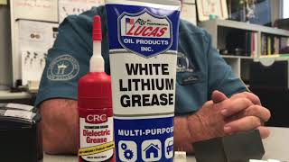 White Lithium Grease vs Dielectric Grease [upl. by Elbert]