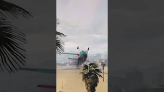 HOW TO FLY PLANE WITH ONE WING GTA5 [upl. by Kurtzman]