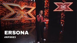 Ersona  Audicione  X Factor Albania 2023 [upl. by Woodward]