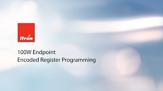 Itron 100W Endpoint  Encoded Register Programming [upl. by Ariahaj]