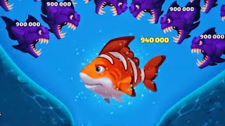 Fishdom 🐠 ads Mini Game 93 hungry fish BIG update Gameplay Ads [upl. by Ettedo]