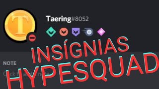 COMO CONSEGUIR INSÍGNIAS DO HYPESQUAD PELO CELULAR OU PC [upl. by Akimehs892]