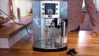 DeLonghi ESAM 5500 Cappuccino Test Kaffeevollautomat Test Deutsch [upl. by Raasch]