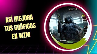 GRAFICOS MAS DETALLADOS EN WZM DESDE GAME TURBOwarzonemobile warzone [upl. by Enelime]