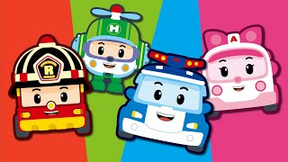 Il Coraggioso Team di Soccorso│La Migliore Canzone di Auto│Cantone per Bambini│Robocar POLI tivù [upl. by Nyraa205]