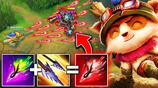 Teemo but I have UPGRADED Darts BLEED  POISON [upl. by Farny]