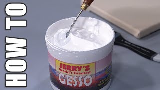 How and Why to Gesso [upl. by Herzog335]