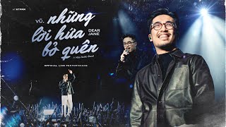 Vũ ft Màu Nước Band  Những Lời Hứa Bỏ Quên First Live  at NTPMM Year End 2023 [upl. by Hollah939]