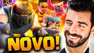 MELHOR DECK DE MEGA CAVALEIRO COM DOMADORA NO CLASH ROYALE [upl. by Aenert]