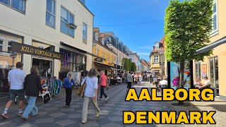 Walking Tour in Aalborg Denmark  May 11 2024 [upl. by Sokem680]