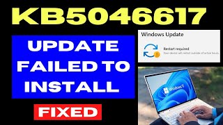 KB5046617 Update 24H2 not Installing on Windows 11 Fixed [upl. by Rehposirhc677]