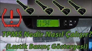 Lastik Basınç Gösterge Sistemi Nedir Nasıl Çalışır Tire Pressure Monitoring System [upl. by Papke618]