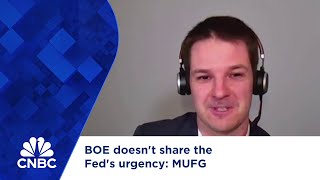 BOE doesnt share the Feds urgency MUFG [upl. by Atiuqet]