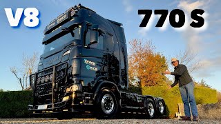 2024 SCANIA 770 S V8 Interior amp Exterior Upgrade Custom Work [upl. by Orpha367]