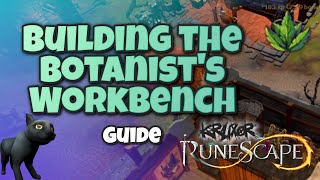 Building the Botanists Workbench Guide  Runescape 3 [upl. by Josephine]