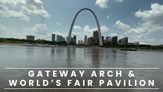 Gateway Arch amp World’s Fair Pavilion  St Louis MO [upl. by Mikael]