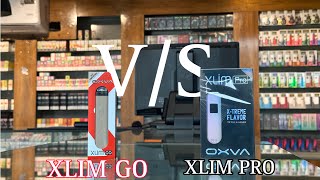 OXVA XLIM GO VS OXVA XLIM PRO  WHICH IS BETTER SHAPE  SMOKES HUB [upl. by Odnomar]