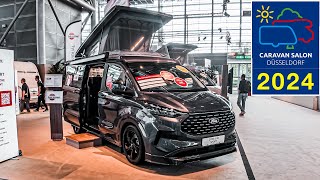 BURSTNER COPA 500 SPORT 2025 CARAVAN SALON 2024 DUSSELDORF FORD TRANSIT CUSTOM [upl. by Massab]